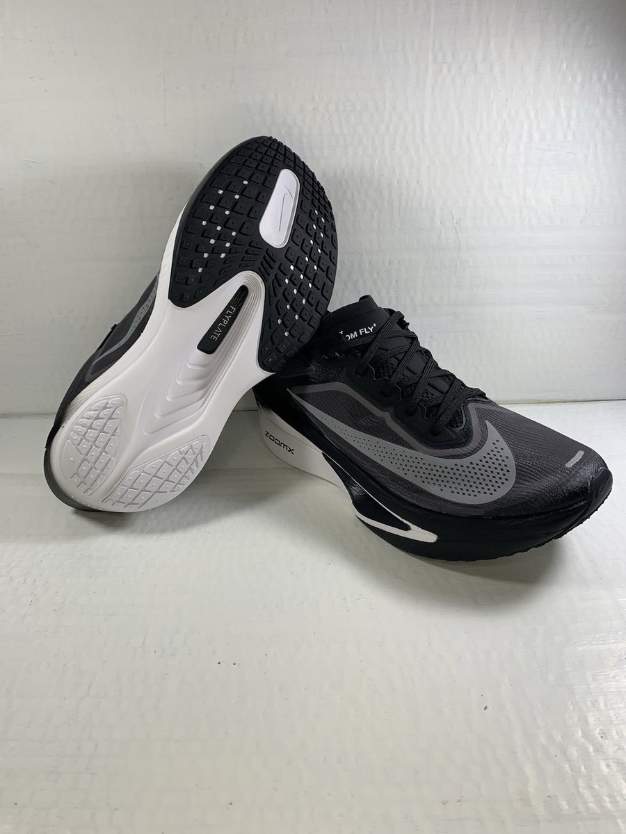 Size 9 - Nike Zoom Fly 6 (Black/White) Men's Running Shoes