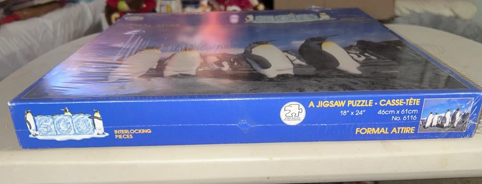 "Nuevo atuendo formal 500 piezas rompecabezas de pingüino 18""x24""" Foto 4 de 4