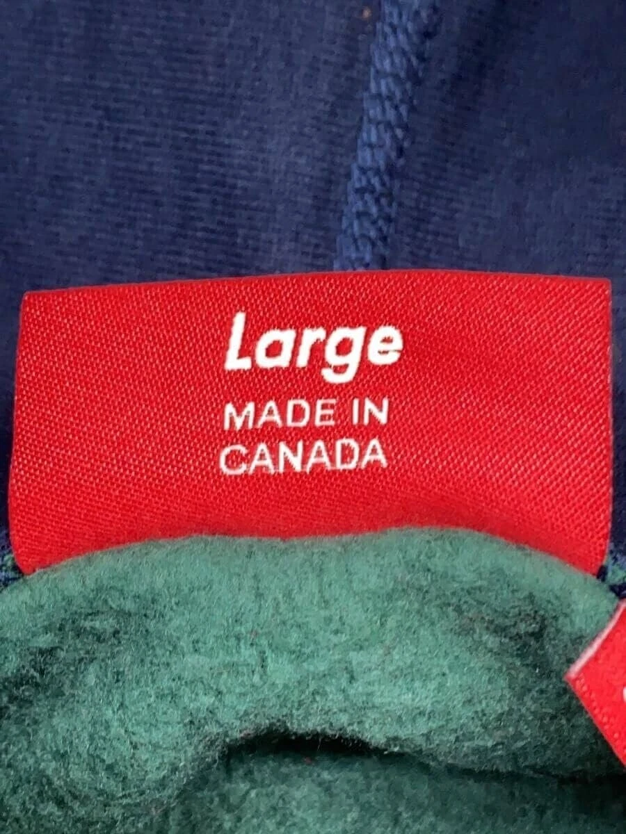 Felpa con cappuccio Supreme multicolore L usata