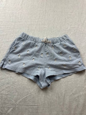 Polo Ralph Lauren Classic Shorts Girls Size M 8-10 Blue Embroidered Pony