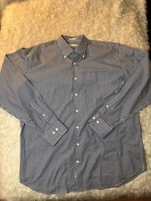 Peter Millar Crown Soft Gingham Button Down Dress Shirt. Size XL