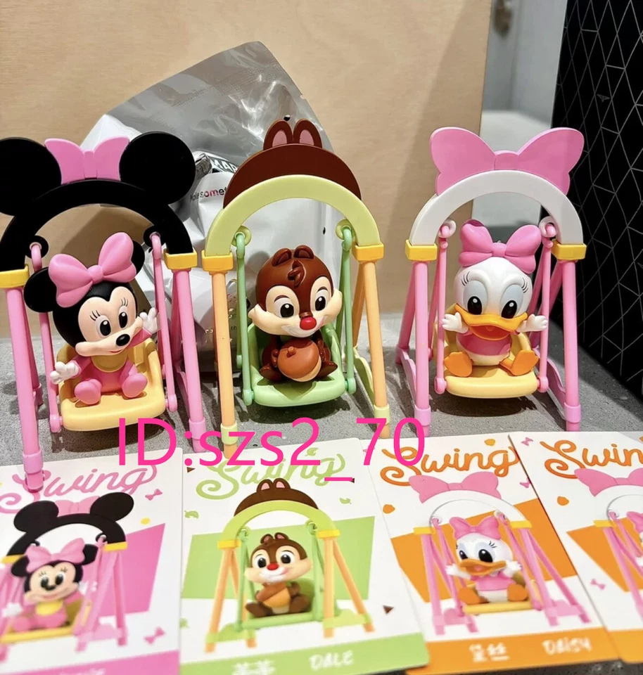 POP MART Disney Serie Swing Caja Ciega Figura Confirmada Kawaii Lindo Juguete Regalo Foto 3 de 4