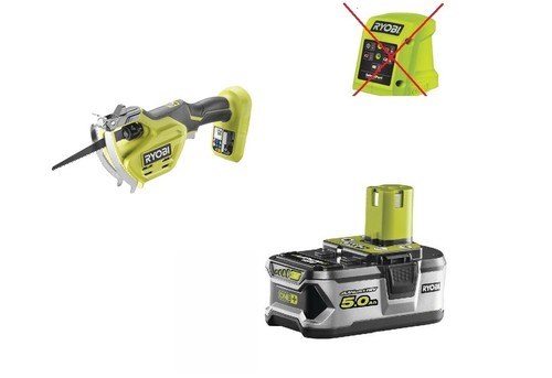 RYOBI One+ RY18PSA-0 Akku-Astsäge ohne Akku und Ladegerät oder 1x Ladegerät - Bild 12 von 17