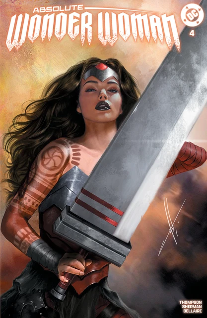 Absolute Wonder Woman #4 - Carla Cohen Megacon Foil Variant