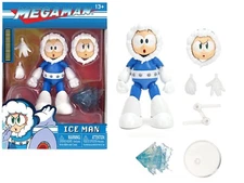 Mega Man Ice Man 1/12 Scale 4" Action Figure Toys Officially Licensed by Capcom
