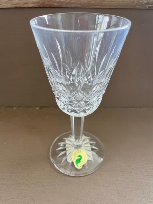 Waterford Lismore White Wine Glass. NEW.
