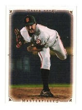 2008 Upper Deck Masterpieces #78 Barry Zito Framed Black