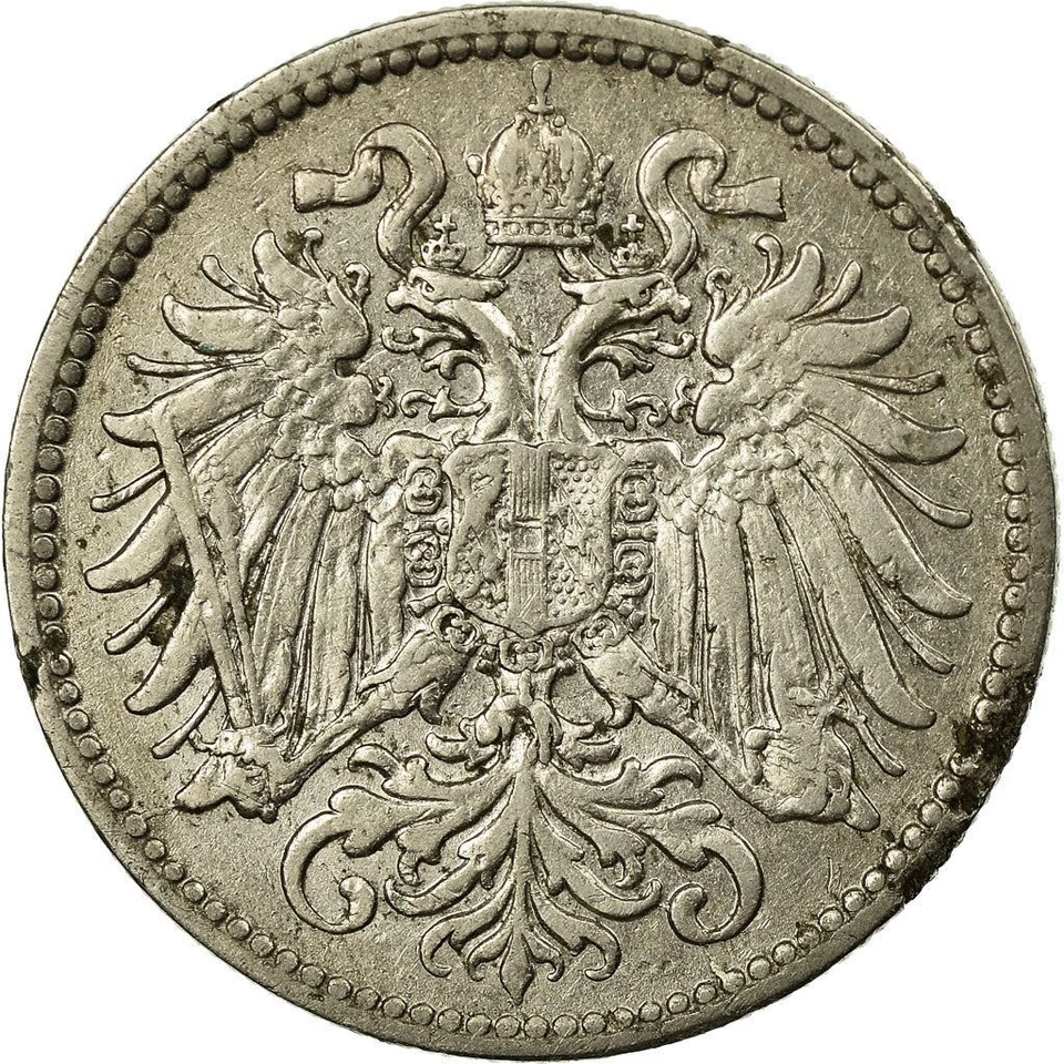 Austrian Empire | 10 Hellers Coin | Habsburg-Lorraine Shield | 1892 - 1911 - Image 4 of 4