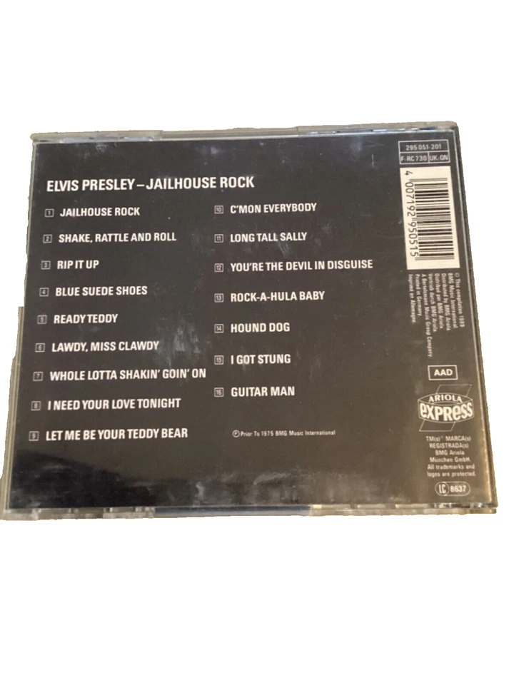 Elvis Presley — Jailhouse Rock CD - Bild 2 von 2