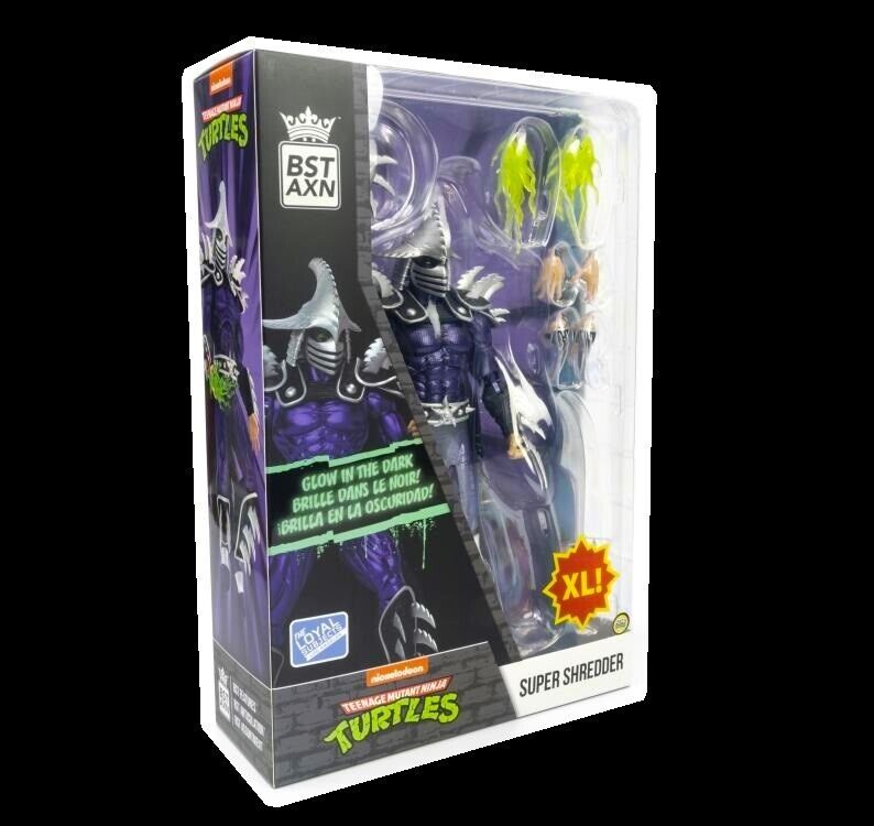 Teenage Mutant Ninja Turtles BST AXN XL Super Shredder (Glow-in-the-Dark)  SDCC 2023 Exclusive