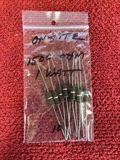 OHMITE 1500 OHM 1 WATT 10 CARBON COMPOSITION RESISTOR 10 PCS NOS