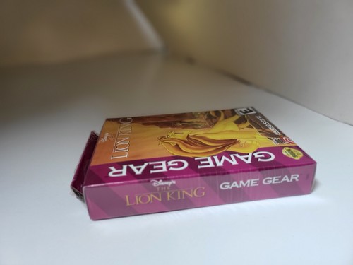 LION KING NEU werkseitig versiegelt Disney's für Sega Spielausrüstung mit leichter Falte #C13 - Bild 6 von 10