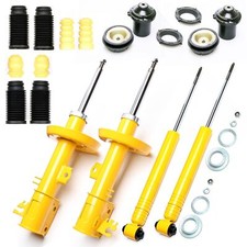 4X TA SPORT-STOßDÄMPFER GAS VORNE HINTEN + DOMLAGER + STAUBSCHUTZ - VECTRA B