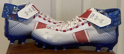 Under Armour Highlight MC TX LE Texas Football Cleats 3025854-100 Mens Sz 11 New Under Armour Men main image 2