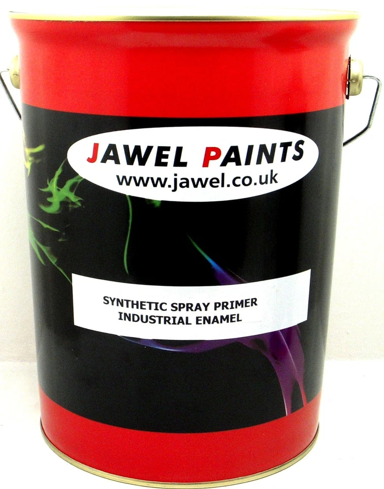 JAWEL Industrial Enamel Paint SYNTHETIC WHITE PRIMER SPRAYING 5lt