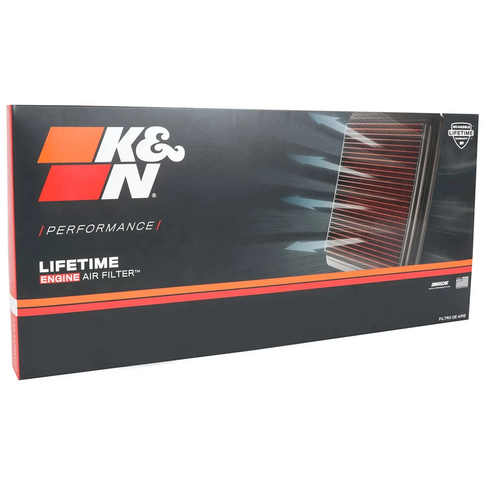 Filtro de aire de rendimiento K&N 33-2111 para 97-02 GMC Savana 6,5 / 97-04 Corvette 5,7 Foto 3 de 4