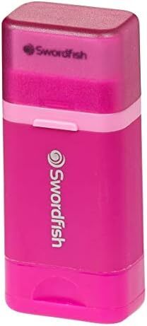 Swordfish “Combo” Pencil Sharpener and Eraser – Pink - Bild 7 von 7