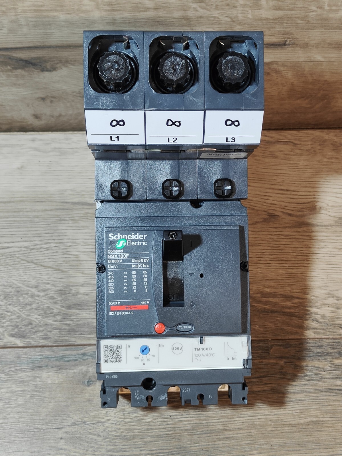 Schneider Electric MGP0323X 32 Amp Triple Pole NSX100F Compact Panelboard