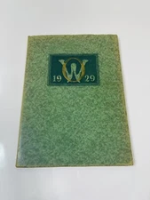 Wauwatosa High School Cardinal Pennant Wauwatosa Wisconsin 1929 Yearbook