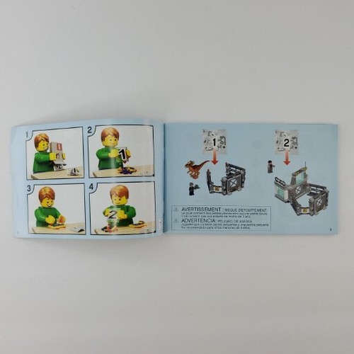 Lego Jurassic World 75927 Stygimoloch Breakout Manual Instructions Only Book - Picture 12 of 12