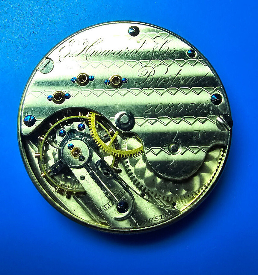 18 SIZE / N SIZE E. HOWARD SERIES 7 GRADE 4 POCKET WATCH MOVEMENT