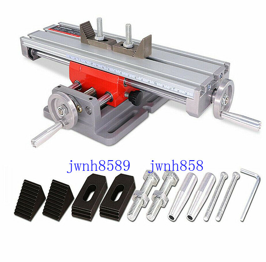 X Y Axis Mini Bench Cross Slide ViseTable Milling Drilling Fixture
