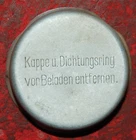 WW2 Original German Luftwaffe bomb fuze transport cap. Relic