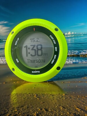 Suunto Ambit Peak Triple Sensor watch running NEW CRYSTAL