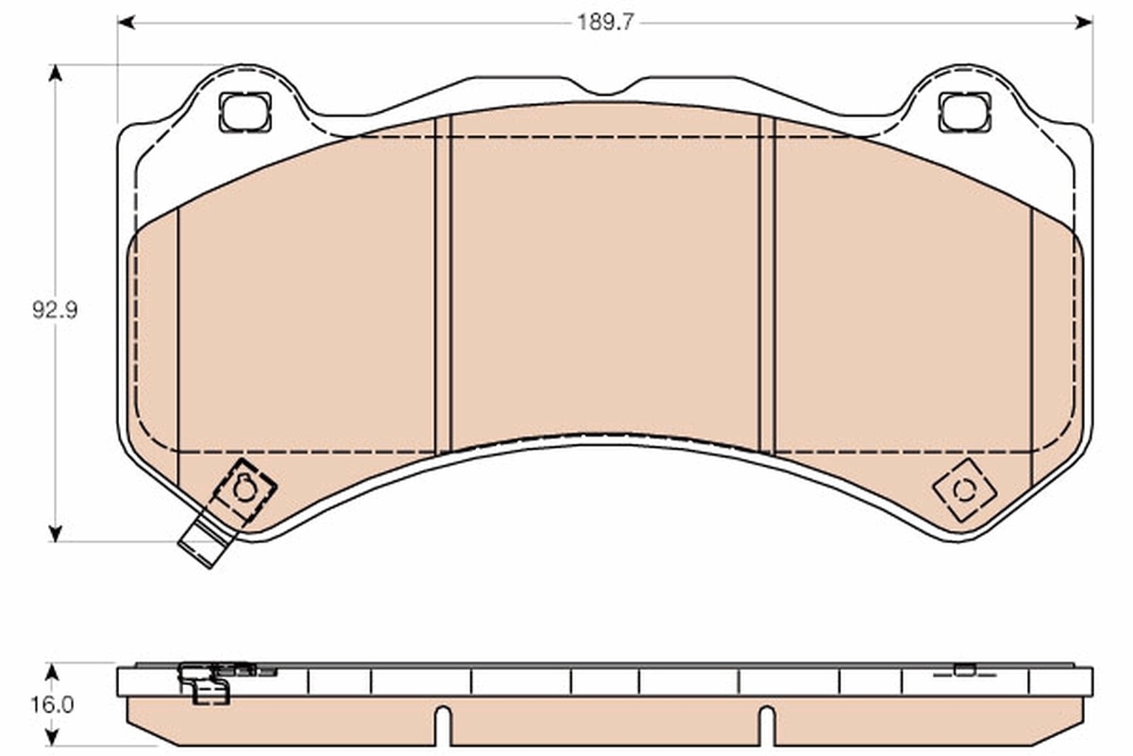 Plaquettes de frein Jeep Grand Cherokee 3.0 CRD idéales pour les trajets montagne
