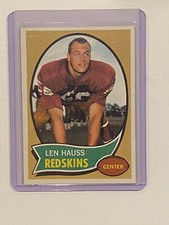 1970 TOPPS LEN HAUSS #124