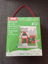 Creatology Holiday "Santa's Toy Shoppe" 3D Foam Kit 37 pieces - BRAND NEW 