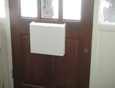 LARGE LETTERBOX CAGE POST MAIL GUARD LETTER CATCHER PROTECTOR