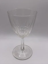 Vintage Small Size Clear Crystal Glass Drinking Mug