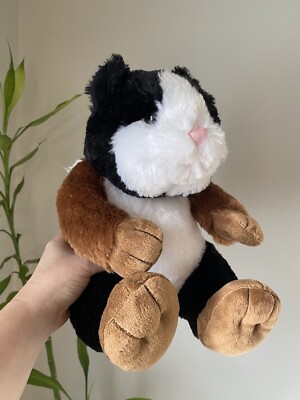 Build A Bear Guinea Pig Hamster Plush 12” Brown White Zoo