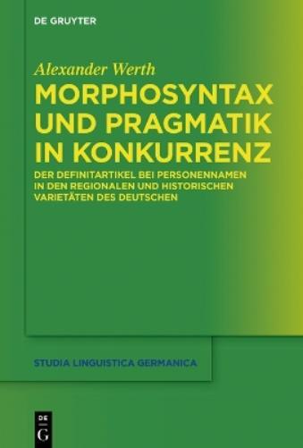 Thumbnail - Alexander Werth Morphosyntax Und Pragmatik In Konkurre (taschenbuch)