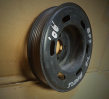 VW BEETLE LUNA CABRIOLET CRANK PULLEY WHEEL 1.6 8V PETROL BFS (2003 - 2010)