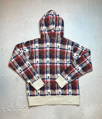 Bape Brown Plaid Baby Milo Full Zip Hoodie M a bathing ape Bape Brown Plaid Baby Milo Full Zip Hoodie M a bathing ape