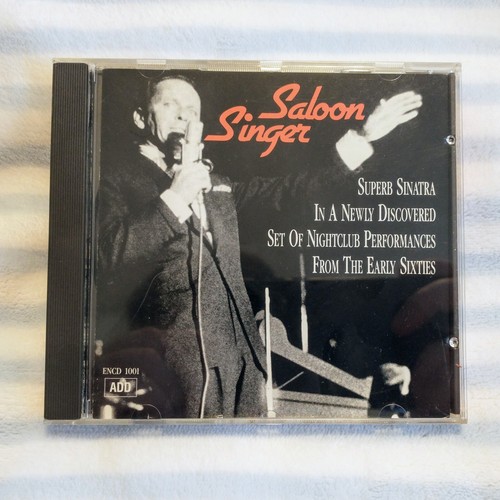Frank Sinatra - Saloon Singer CD (1990, Zugabe) 1960s Live Performances EX Disc