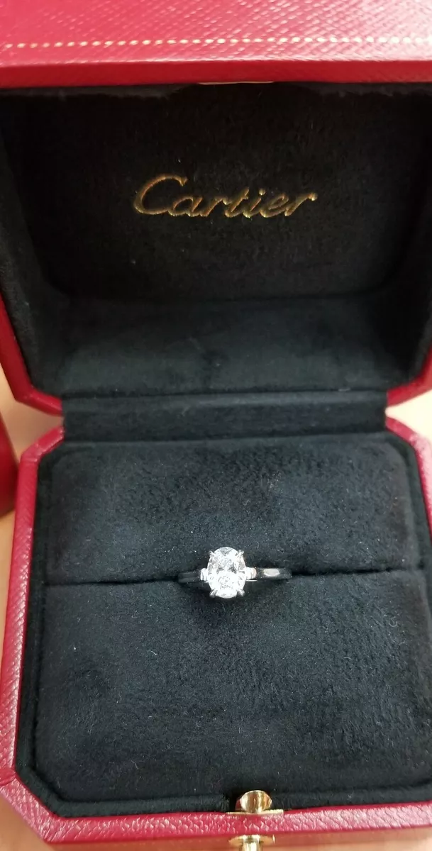 Cartier shop oval ring
