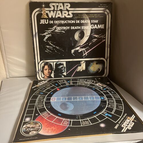1977 Kenner Star Wars Destroy Death Star Board Game New in Box Unused Contents - Picture 1 of 12