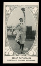 1922 W573 Strip Cards Oscar Ray Grimes Chicago Cubs NM-MINT OC