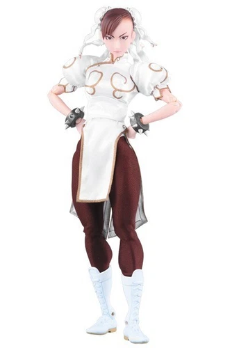 Medicom Toy Chun-Li  RAH White Dress Ver. MAMEGYORAI LTD 300 pcs. Rare Figure