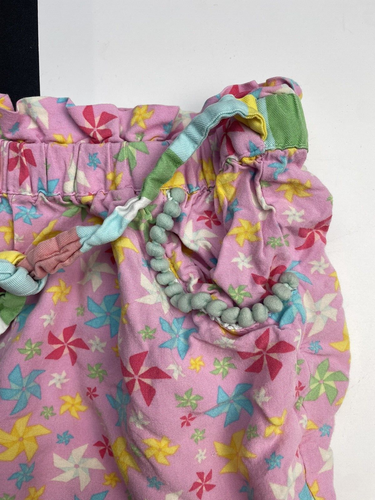 Matilda Jane 6 Pull On Shorts Let's Go Together Spin Spin Spin Pink Pinwheels - Picture 2 of 5