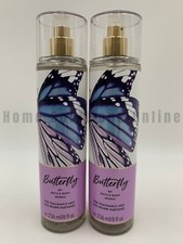 Bath  Body Works Butterfly Fine Fragrance Mist S/2 8 Fl Oz 722K