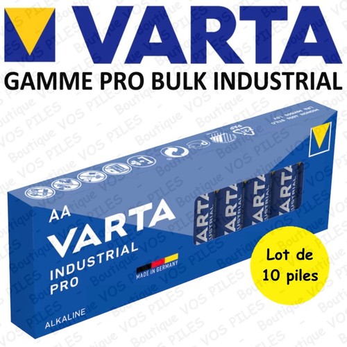 Piles LR6 AA MN1500 E91 LR06 AM3 Varta Industrial ( Alcaline 1,5V 2970 mAh ) - Photo 7/11