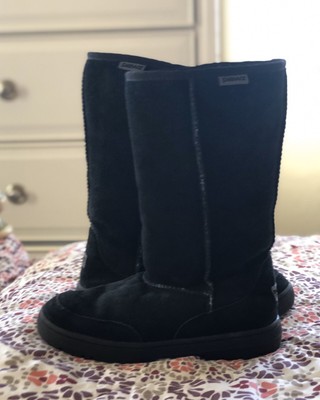 black bearpaw boots size 8