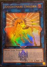 Knightmare Unicorn - BLMM-EN092 - Ultra Rare - 1st Ed. - NM/M