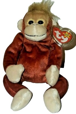 Ty Beanie Baby - SCHWEETHEART the Monkey 8.5'' NEW MWMTs Plush Stuffed Animal Toy