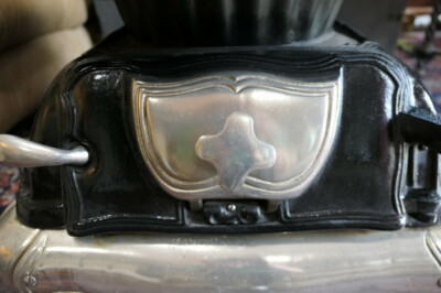 1800u0026#039;s Great Western Cast Iron, Copper u0026amp; Nickel Wood Burning  Parlor Stove 63u0026#034; H | eBay