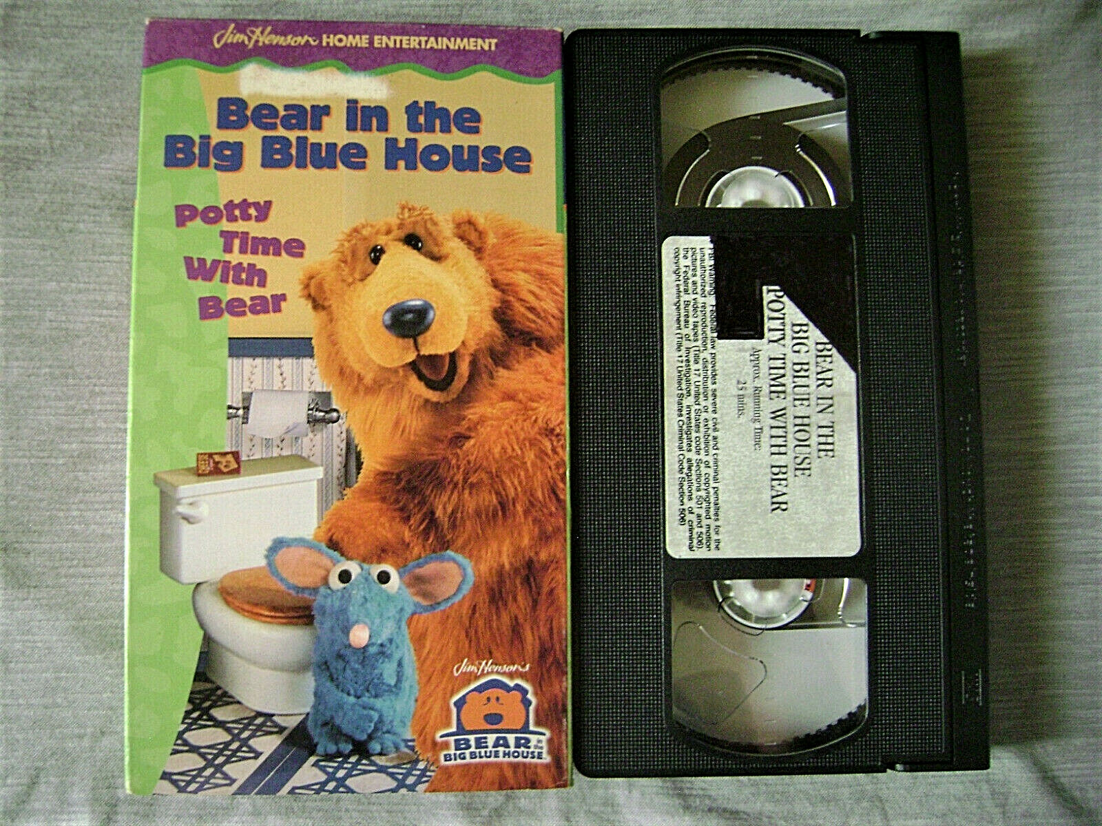 Bear In The Big Blue House Potty Time With Grelly USA